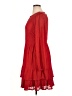 Torrid 100% Polyester Solid Red Casual Dress Size 1X Plus (1) - photo 5