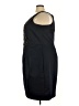City Chic 100% Polyester Blue Black Cocktail Dress Size 24 Plus (XXL) - photo 5
