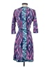 BCBGMAXAZRIA Print Blue Casual Dress Size S - photo 2