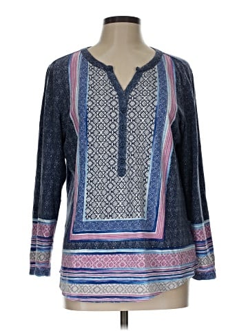 Style&Co Long Sleeve Blouse (view 1)