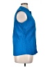 East5th Blue Sleeveless Button-Down Shirt Size XL - photo 4