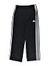 Adidas 100% Polyester Black Track Pants Size 14 - 16 - photo 1