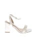 Lulus White Sandals Size 10 - photo 1