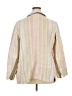 Lafayette 148 New York 100% Linen Stripes Multi Color Ivory Blazer Size 20W - photo 2