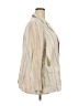 Lafayette 148 New York 100% Linen Stripes Multi Color Ivory Blazer Size 20W - photo 4