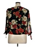 Sara Michelle 100% Polyester Black 3/4 Sleeve Blouse Size XL - photo 2
