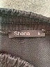 Shana Solid Black Casual Skirt Size S - photo 4