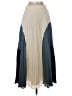 Reiss 100% Polyester Color Block Blue Formal Skirt Size 4 - photo 2