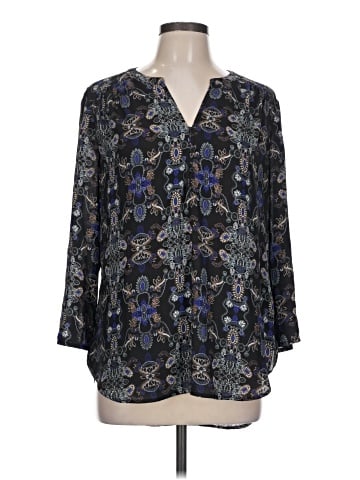 Faded Glory 3/4 Sleeve Blouse (view 1)