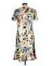 St. John Print Silver Casual Dress Size 10 - photo 2