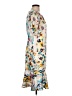 St. John Print Silver Casual Dress Size 10 - photo 4