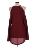 YOINS 100% Polyester Burgundy Sleeveless Blouse Size L - photo 2
