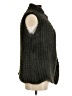 Aqua 100% Polyester Green Faux Fur Vest Size M - photo 4