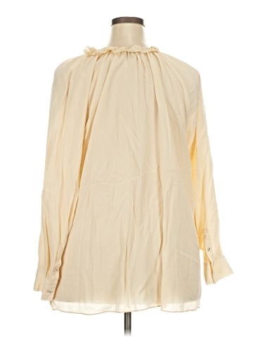 Joie 3/4 Sleeve Silk Top (view 2)