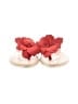 Johnston & Murphy Red Flip Flops Size 7 - photo 2