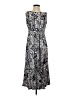 Perceptions Paisley Gray Casual Dress Size S - photo 1