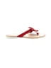 Johnston & Murphy Red Flip Flops Size 7 - photo 1