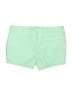 Justice Solid Green Shorts Size 14 - photo 2