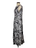 Perceptions Paisley Gray Casual Dress Size S - photo 5