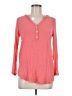 Old Navy 100% Rayon Pink Long Sleeve Blouse Size M - photo 1