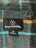Burnside Plaid Green Gray Long Sleeve Button-Down Shirt Size 12 - photo 3