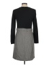 DKNY Houndstooth Gray Casual Dress Size 6 - photo 2