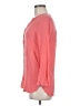 Old Navy 100% Rayon Pink Long Sleeve Blouse Size M - photo 5