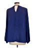 Pleione 100% Polyester Blue Long Sleeve Blouse Size L - photo 2