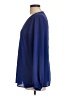 Pleione 100% Polyester Blue Long Sleeve Blouse Size L - photo 5