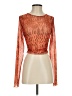 Zara Orange Long Sleeve Top Size XS - photo 1
