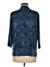 Tahari Blue Long Sleeve Top Size M - photo 2