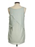 Banana Republic 100% Polyester Green Sleeveless Blouse Size XS - photo 2