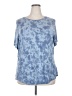 Unbranded Tie-dye Blue Short Sleeve T-Shirt Size XXL - photo 1