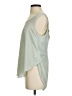Banana Republic 100% Polyester Green Sleeveless Blouse Size XS - photo 5