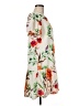 Gilli 100% Polyester Print Ivory Casual Dress Size M - photo 4