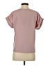 Shein 100% Polyester Pink Short Sleeve Top Size 4 - photo 2