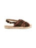Lands' End Solid Brown Sandals Size 8 - photo 1