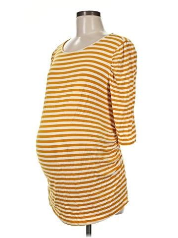 Isabel Maternity 3/4 Sleeve T-Shirt (view 1)
