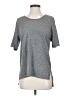 H: Connect Tweed Gray Short Sleeve T-Shirt Size XS - photo 1