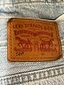 Levi's 100% Cotton Hearts Blue Jeans Size 25 waist - photo 4