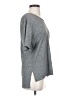 H: Connect Tweed Gray Short Sleeve T-Shirt Size XS - photo 4