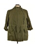 Torrid 100% Cotton Green Jacket Size 3X Plus (3) - photo 1