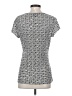 W by Worth Silver Short Sleeve Top Size S - photo 2