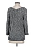 MICHAEL Michael Kors 100% Viscose Gray 3/4 Sleeve Top Size S - photo 2