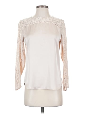 Eva Mendes by New York & Company Long Sleeve Blouse (view 1)