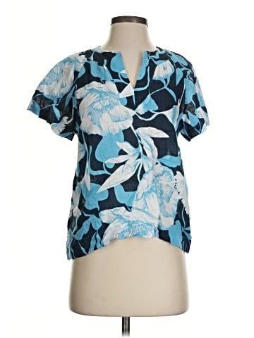 Elie Tahari Short Sleeve Blouse (view 1)