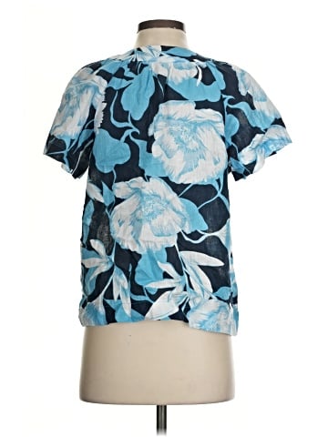 Elie Tahari Short Sleeve Blouse (view 2)