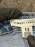 Almost Famous Blue Denim Shorts Size 13 - photo 3