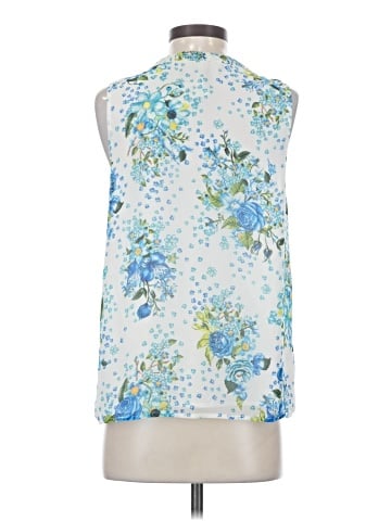 Skies Are Blue Sleeveless Blouse (view 2)