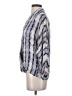 Parker 100% Silk Silver 3/4 Sleeve Silk Top Size S - photo 5